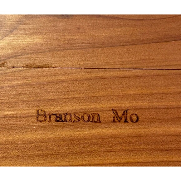 Wooden Box  Bear Family Nature Scene Keepsake Gift Quote Love Notes Bronson MO - Picture 12 of 14